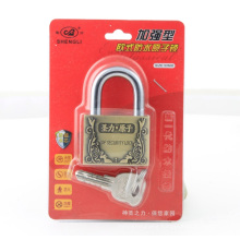 Zinc Alloy Arc Shape Atom Padlock Zinc Lock